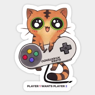 Player 1 Sticker